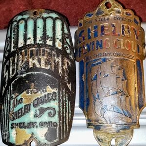 Shelby Cycle Head Badges Set